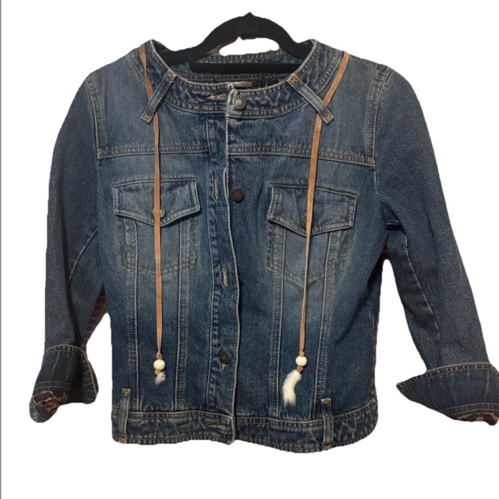Dolce & Gabbana Women’s Denim Short-waist Jacket Size 44